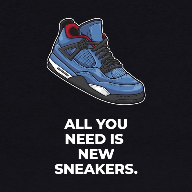 AJ 4 Retro Jack Sneaker by milatees